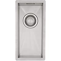 Fregadero de Cocina Mizzo Quadro | Acero Inoxidable 304 | Montaje Bajo o Sobre Encimera o al Ras | Radio 0mm | 1 Seno…